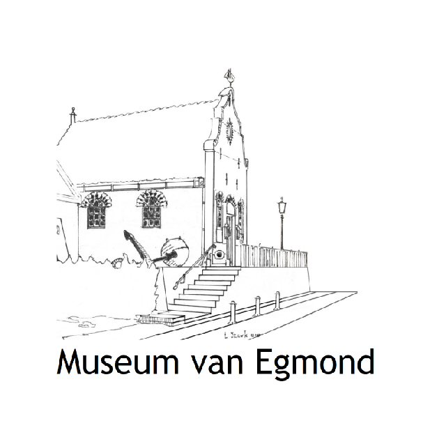 Logo van het museum van Egmond
